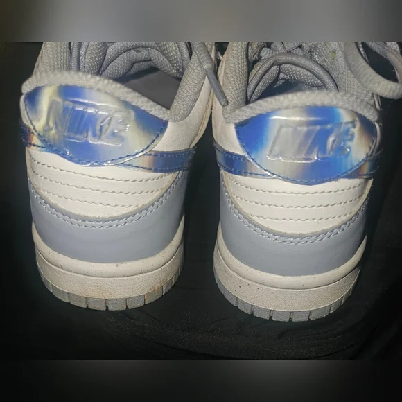 Nike Dunk Low Next Nature Blue Whisper Iridescent (GS) - Picture 10 of 12